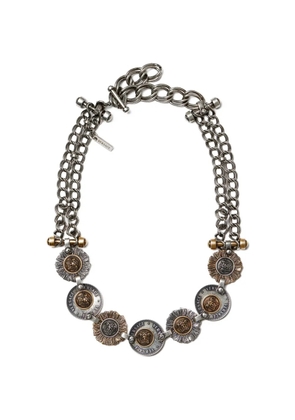 Versace Icon Coins necklace - Silver