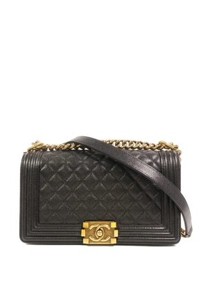 CHANEL Pre-Owned 25 Boy quilted shoulder bag - Black