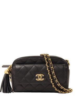 CHANEL Pre-Owned Paris-Hangzhou quilted camera bag - Black
