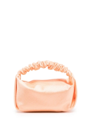 Alexander Wang Scrunchie crystal-embellished mini bag - Orange