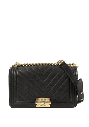 CHANEL Pre-Owned 25 Boy chain-strap shoulder bag - Black