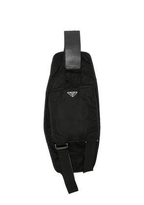 Prada Pre-Owned 2005 logo-plaque belt bag - Black