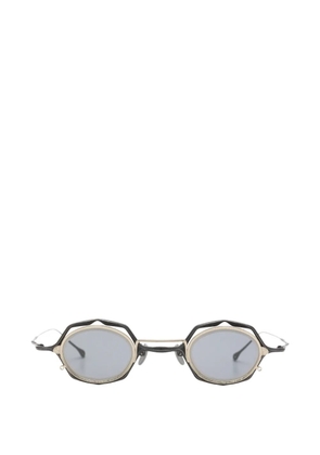 Rigards x Ziggy Chen geometric-frame clip-on glasses - Grey
