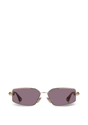 ETRO geometric-frame sunglasses - Gold
