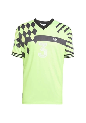 adidas Nuwave geometric-print T-shirt - Green