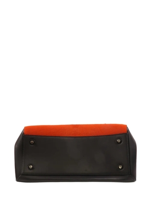 Celine Pre-Owned medium leather shoulder bag - Black