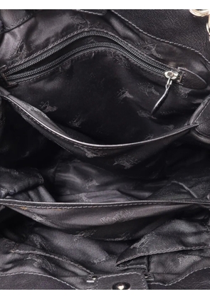 Celine Pre-Owned leather shoulder bag - Black