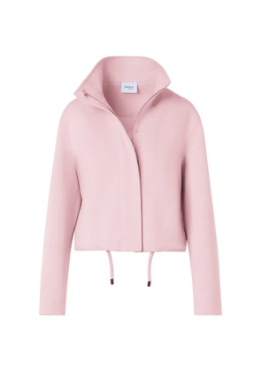Akris Punto asymmetrical drawstring jacket - Pink