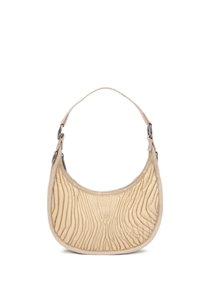 Roberto Cavalli small Bologna matelassé shoulder bag - Neutrals