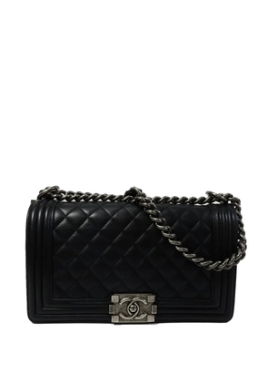 CHANEL Pre-Owned Boy 25 quilted shoulder bag - Black