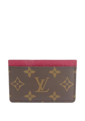 Louis Vuitton Pre-Owned Monogram canvas card case - Brown