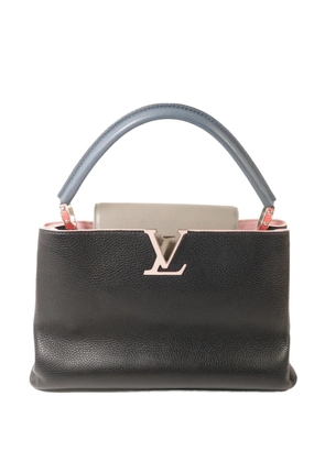 Louis Vuitton Pre-Owned MM Capucines leather tote bag - Black