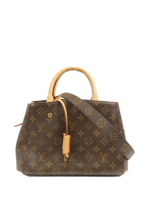 Louis Vuitton Pre-Owned BB Montaigne two-way tote bag - Brown