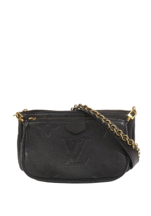 Louis Vuitton Pre-Owned Multi Pochette Accessoires Monogram Empreinte shoulder bag - Black
