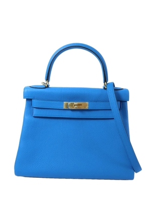 Hermès Pre-Owned 28 Kelly tote bag - Blue