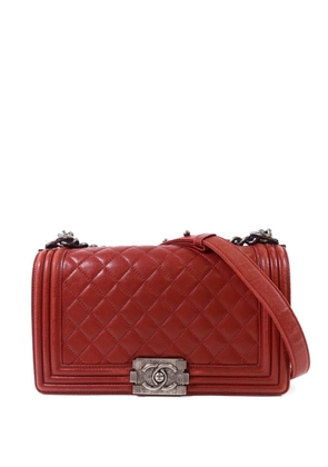 CHANEL Pre-Owned Boy CC shoulder bag - Red