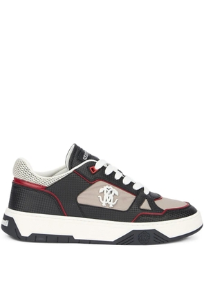 Roberto Cavalli panelled sneakers - Black