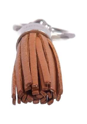 Hermès Pre-Owned Swift leather tassel charm - Brown