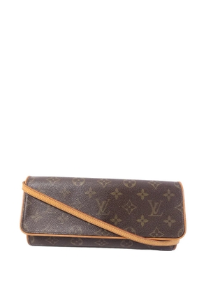 Louis Vuitton Pre-Owned GM Pochette Twin Monogram-pattern clutch bag - Brown