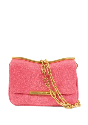 Miu Miu Pre-Owned chain-link-strap cross body bag - Pink