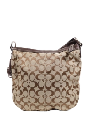 Coach Vintage monogram-print shoulder bag - Neutrals