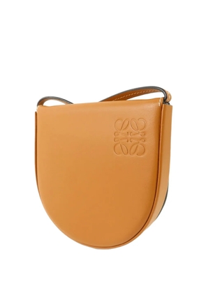 Loewe Pre-Owned small Heel Pouch calfskin shoulder bag - Brown
