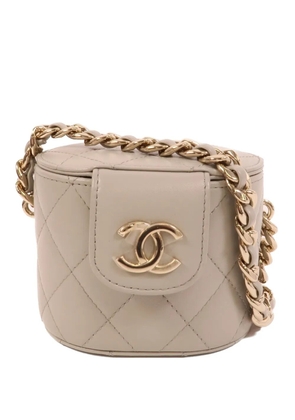 CHANEL Pre-Owned CC Vanity Case shoulder bag - Neutrals