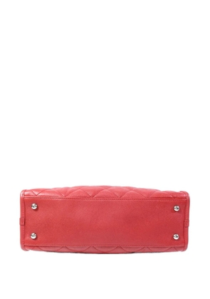 CHANEL Pre-Owned CC turn-lock matelassé shoulder bag - Red
