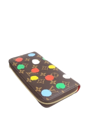 Louis Vuitton Pre-Owned x Yayoi Kusama Monogram zip wallet - Brown