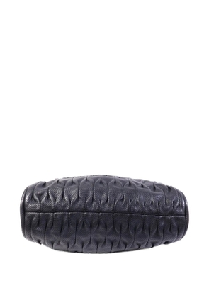 CHANEL Pre-Owned CC ruched shoulder bag - Black