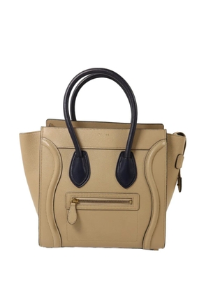 Celine Pre-Owned micro Luggage tote bag - Neutrals