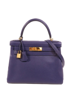Hermès Pre-Owned 2019 Kelly 28 Togo shoulder bag - Purple
