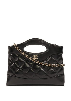 CHANEL Pre-Owned Chanel 31 Nano quilted tote bag - Black