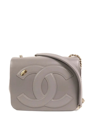 CHANEL Pre-Owned CC Mania flap cross body bag - Grey