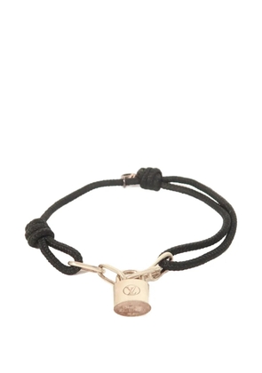 Louis Vuitton Pre-Owned Lockit cord bracelet - Silver