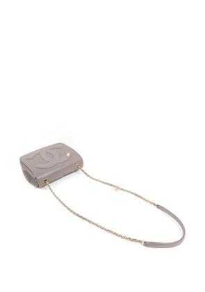 CHANEL Pre-Owned CC Mania flap cross body bag - Grey