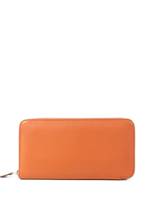 Hermès Pre-Owned Azap leather long wallet - Pink