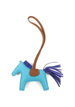 Hermès Pre-Owned PM Rodeo horse charm - Blue