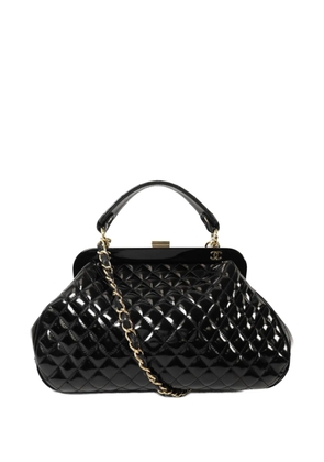 CHANEL Pre-Owned quilted CC-logo tote bag - Black