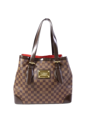 Louis Vuitton Pre-Owned MM Damier Ebène Hampstead tote bag - Brown