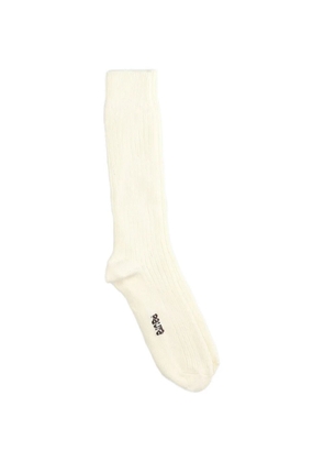Paura Jay ribbed-knit socks - Neutrals