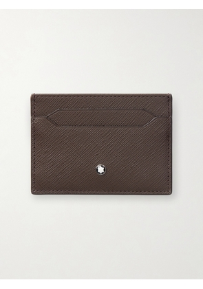 Montblanc - Sartorial Leather Logo Cardholder - Men - Brown