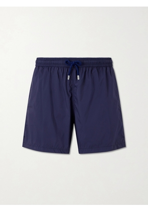 FEDELI - Madeira Airstop Straight-Leg Swim Shorts - Men - Blue - XS