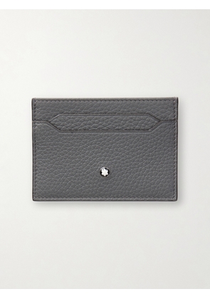 Montblanc - Grain Leather Cardholder - Men - Gray