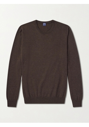 FEDELI - Cashmere Sweater - Men - Brown - IT 46