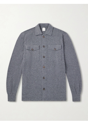 Eleventy - Cashmere Knitted Overshirt - Men - Gray - XS