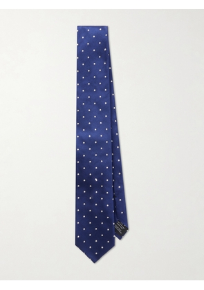 TOM FORD - 8cm Polka Dot Silk Tie - Men - Blue