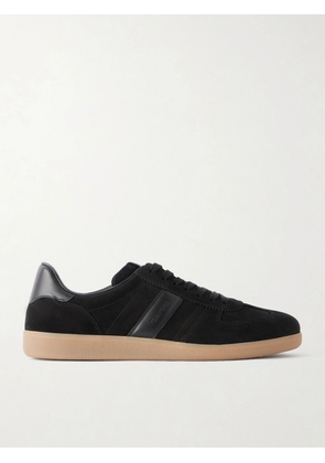 TOM FORD - Archer Suede Leather Sneakers - Men - Black - EU 40