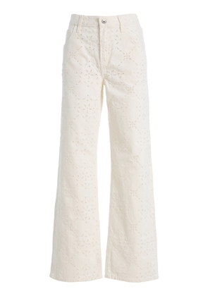 Citizens of Humanity Lindz Rigid Mid-Rise Wide-Leg Jeans - Moda Operandi