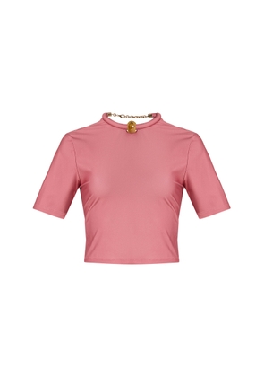 Silvia Tcherassi Exclusive Rio Cropped Jersey Top - Moda Operandi
